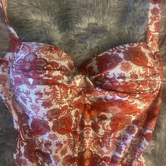 Niptuck Paisley One Piece Swimsuit - Picture 2 of 6